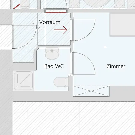 Einzelzimmer Zentrum アパート グムンデン